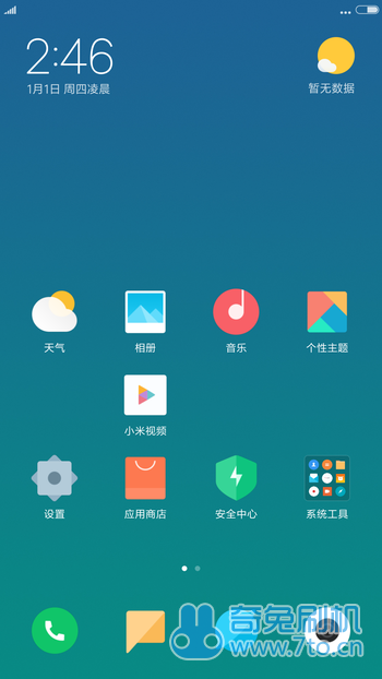 小米5X MIUI9 7.11.24增强版 人脸解锁 黑域 内